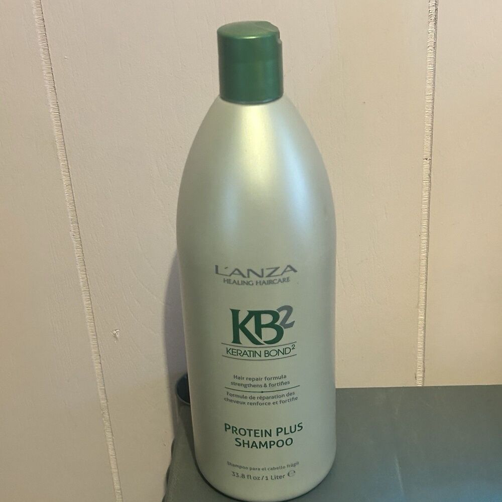 Lanza KB2 Protein Plus Shampoo 33.8oz LITER_-VERY RARE